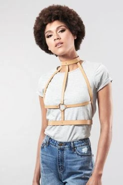 Bijoux Indiscrets Harnais H Maze Marron