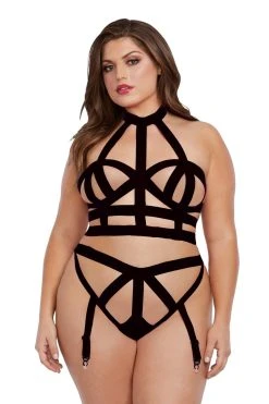 Dreamgirl Body Black Stripes