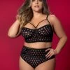 Mapalé Lingerie Ensemble Bustier Polka
