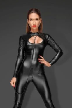 Noir Handmade Combinaison Intégrale Blitz