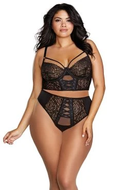 Dreamgirl Ensemble Bustier Lacy