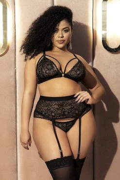 Mapalé Lingerie Ensemble Noir 8561