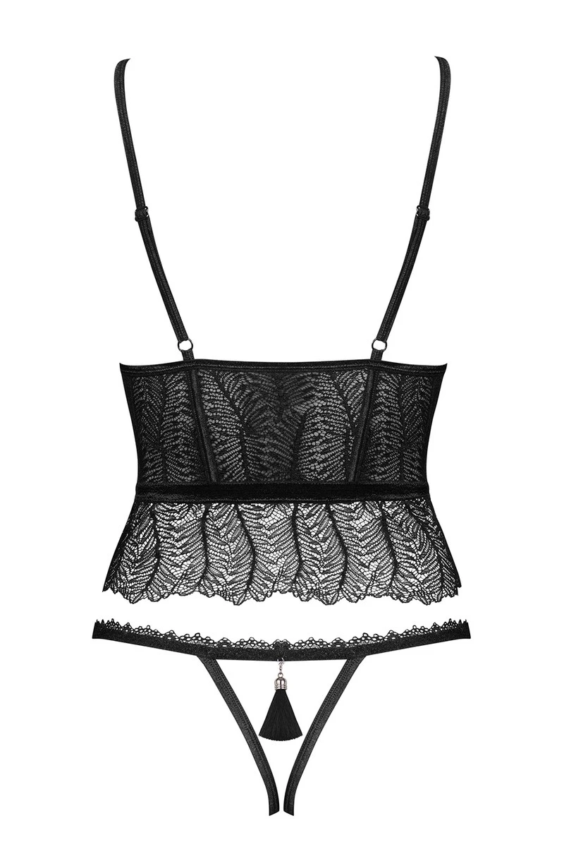 Ensemble ouvert Romanesa Obsessive Ensemble Ouvert Romanesa -Intenses Sensations Shop obsessive romanesa gorset back packshot